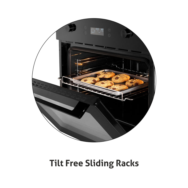 Built in Oven Motorised Rotisserie Turbo Fan 70Ltr with 12 Multi-functions (BO-653MRT)