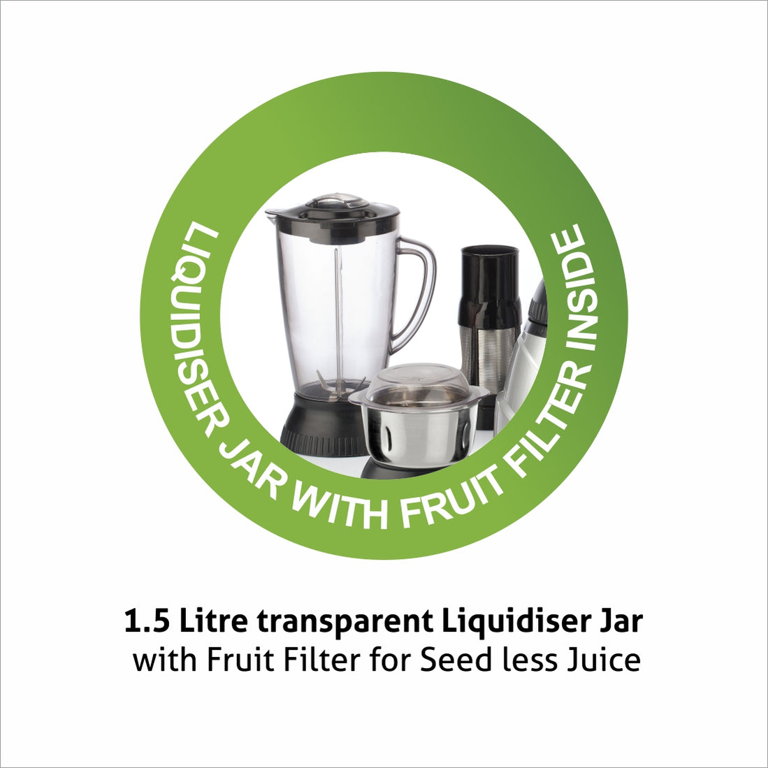 Buy Mixer Grinder Platinum 3 SS Jars Online at Best Prices Glen