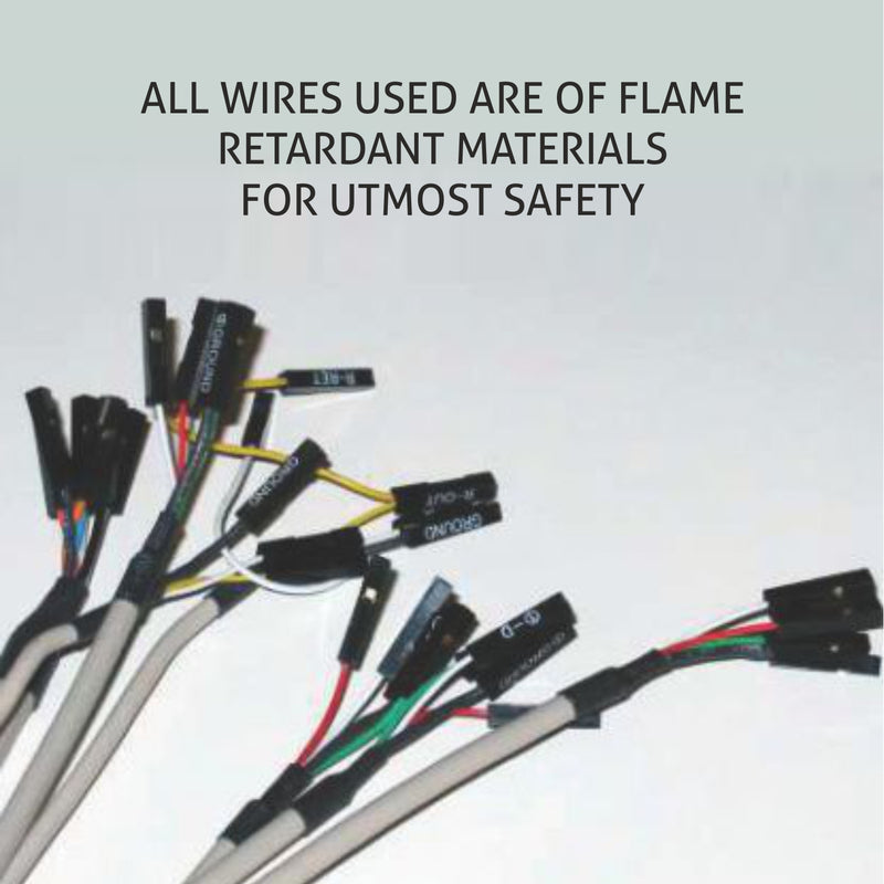 Kitchen Chimney Curved Glass, Glass Front Panel Baffle filter 90cm 1250 m3/h -Silver (6071 GF 90)