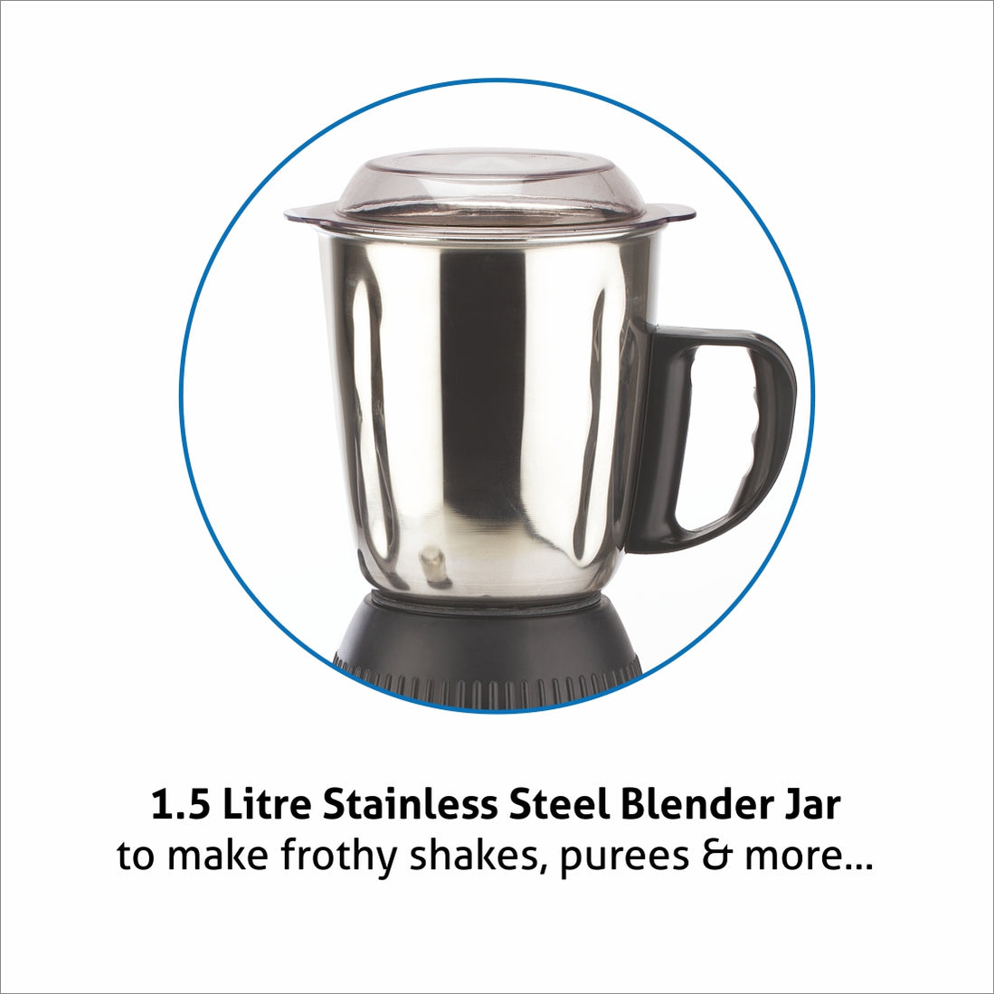 Buy Mixer Grinder Platinum 3 SS Jars Online at Best Prices Glen