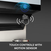  Auto Clean Chimney with touch controls and motion sensor
