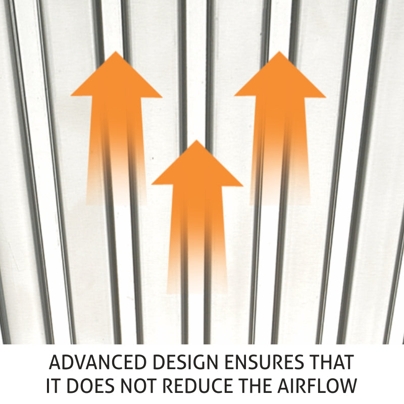 Kitchen Chimney Curved Glass, Push Buttons Baffle filter 60cm 1250 m3/h -Black (6071 DX BL 60)