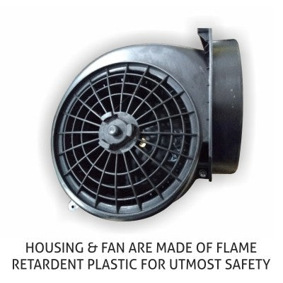 Kitchen Chimney Curved Glass with Push Button Baffle filters 60cm 1000 m3/h -Black (6070 JU BL)