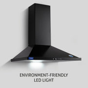 Pyramid Shaped Electric Kitchen Chimney with Eco-friendly LED Light