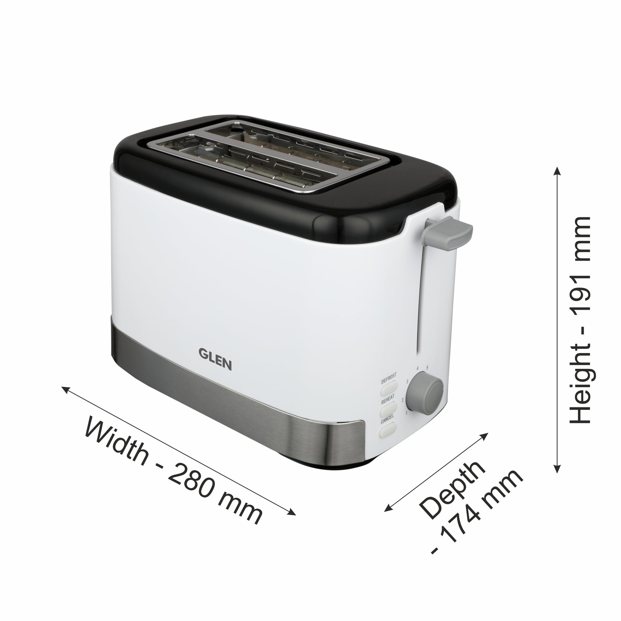 Toaster Buy Auto Pop Up Toaster Online at Best Prices Glen — Glen
